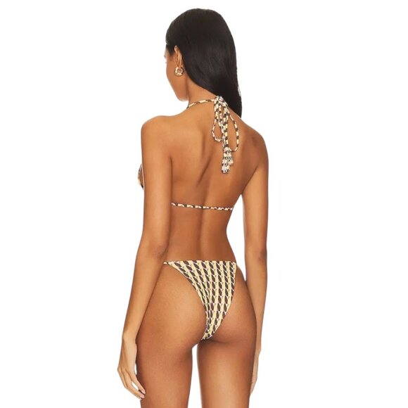 NWT LOVERS & FRIENDS HORIZON MULTI TRIGON BIKINI RESORT SURF SWIM BEACH GLAM SML - Picture 2 of 10